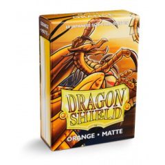   Dragon Shield Small Sleeves - Japanese Matte Orange (60 db) kártyavédő