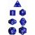 Chessex Opaque Polyhedral 7 darabos kockakészlet