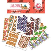 Five Tribes társasjáték matricakészlet