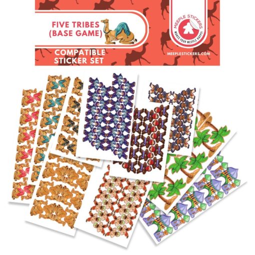 Five Tribes társasjáték matricakészlet