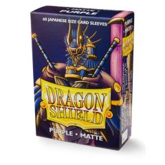   Dragon Shield Small Sleeves - Japanese Matte Purple (60 db) kártyavédő