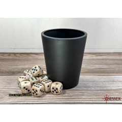 Kockadobó pohár tetővel