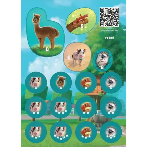 Házi kedvencek promó az Álomház társasjátékhoz