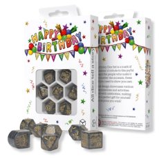 Happy Birthday Dice Set: Confetti