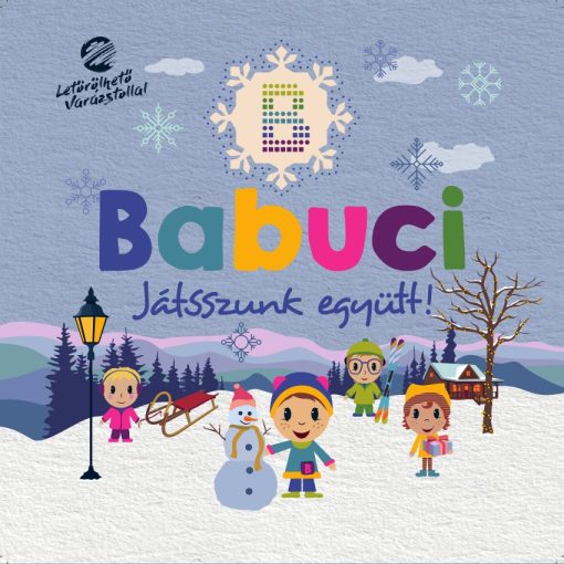 Babuci - Tél Játsszunk együtt! Fejlesztő füzet és varázstoll