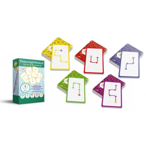 Képességfelfedező kártya 3-6 éveseknek MOZGÁS-KOORDINÁCIÓ