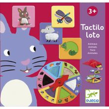 DJECO Tapintható állatok fejlesztő játék