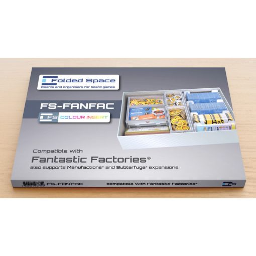 Fantastic Factories társasjáték rendező