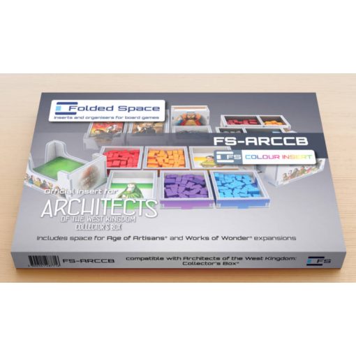 A Nyugati királyság építőmesterei társasjáték gyűjtői doboz rendező