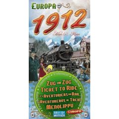   Ticket To Ride Europa 1912 (angol nyelvű) társasjáték kiegészítő