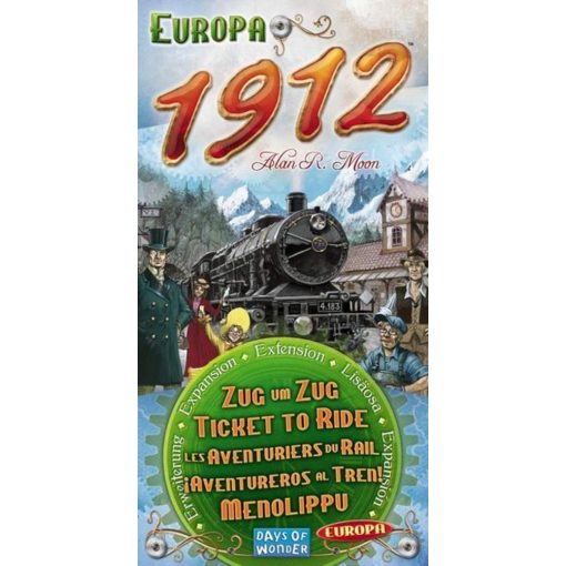 Ticket To Ride Europa 1912 (angol nyelvű) társasjáték kiegészítő