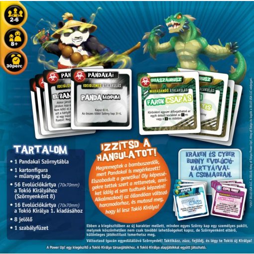 Tokió királya: Power Up! társasjáték kiegészítő