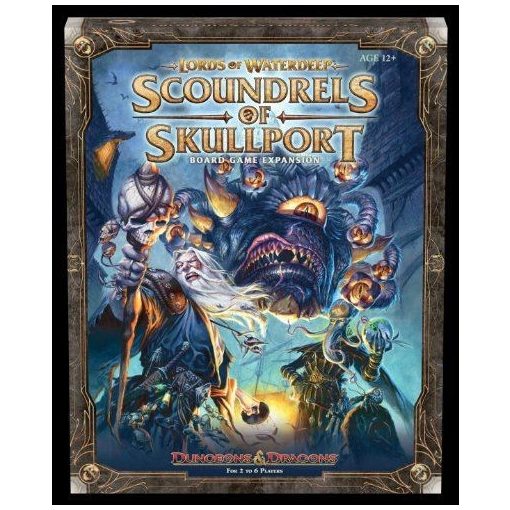 D&D Lords of Waterdeep angol nyelvű társasjáték Scoundrels of Skullport kiegészítő