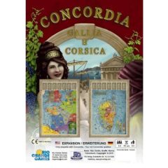   Concordia: Gallia és Corsica társasjáték kiegészítő (angol és német nyelvű)