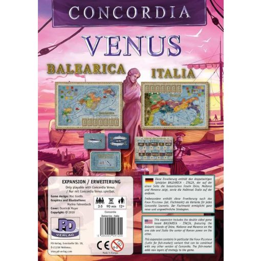 Concordia: Balearica/Italia társasjáték kiegészítő