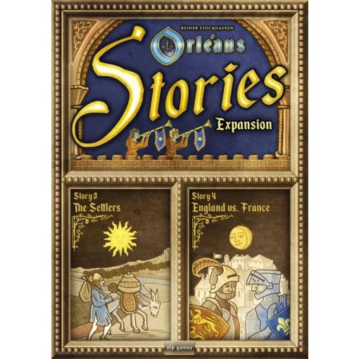 Orléans Stories kiegészítő: 3. és 4. történet társasjáték kiegészítő (angol nyelvű)