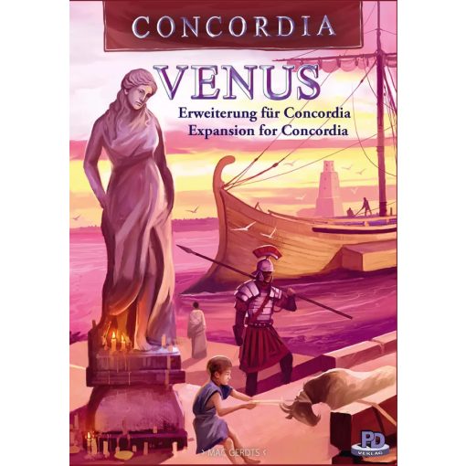 Concordia: Venus társasjáték kiegészítő (angol és német nyelvű)