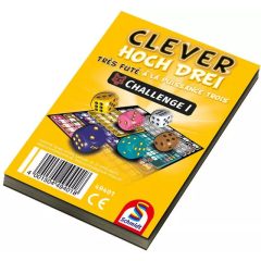 Clever hoch Drei Challenge Block pontozófüzet