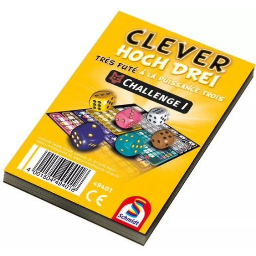Clever hoch Drei Challenge Block pontozófüzet