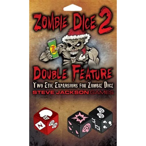 Zombie Dice 2: Double Feature (angol nyelvű) társasjáték kiegészítő