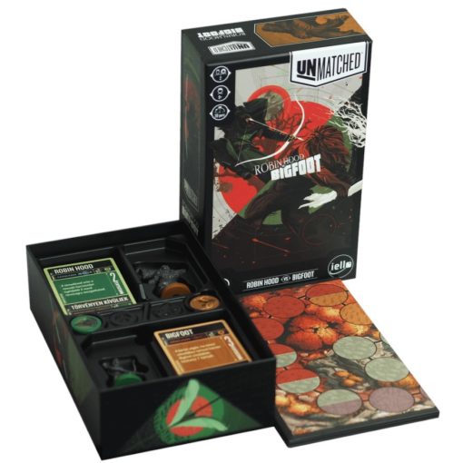 Unmatched: Robin Hood vs. Bigfoot társasjáték