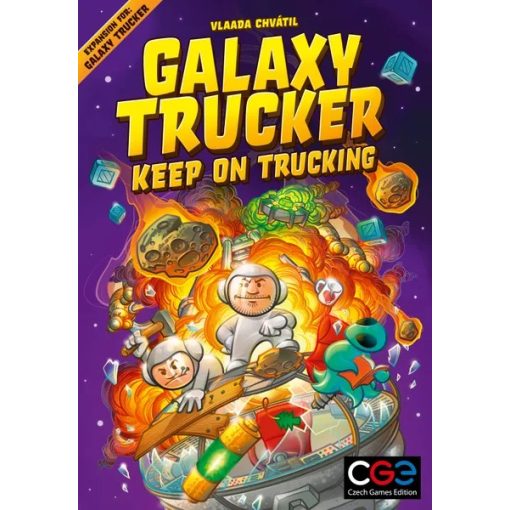 Galaxy Trucker: Keep on Trucking (angol nyelvű) társasjáték kiegészítő
