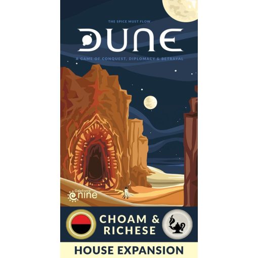 Dune angol nyelvű társasjáték CHOAM & Richese House Expansion kiegészítő