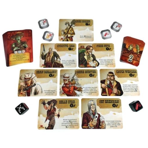 Bang! Kockajáték: Élve vagy élőholtan társasjáték kiegészítő