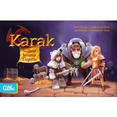   Karak - új hősök:  Sidhar, Kirima, Elspeth (angol nyelvű) társasjáték kiegészítő