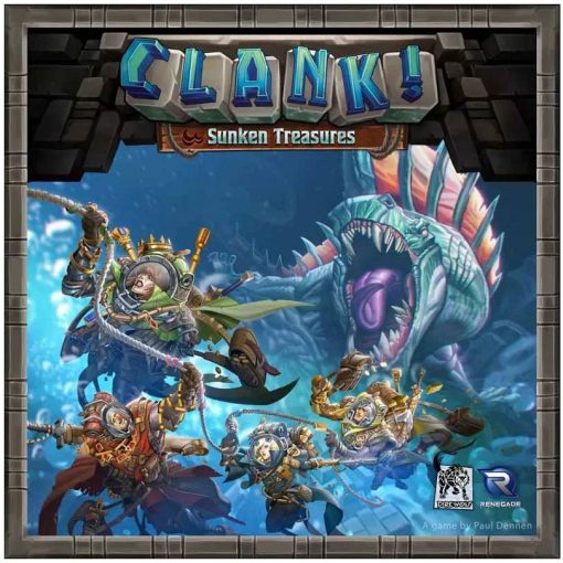 Clank! Sunken Treasures társasjáték kiegészítő (angol nyelvű)