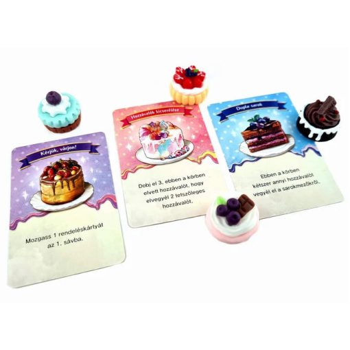 Coffee Rush: Hab a tortán társasjáték kiegészítő