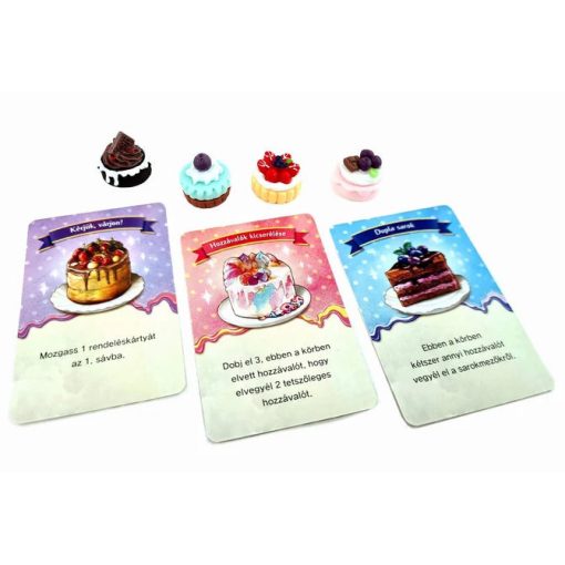 Coffee Rush: Hab a tortán társasjáték kiegészítő