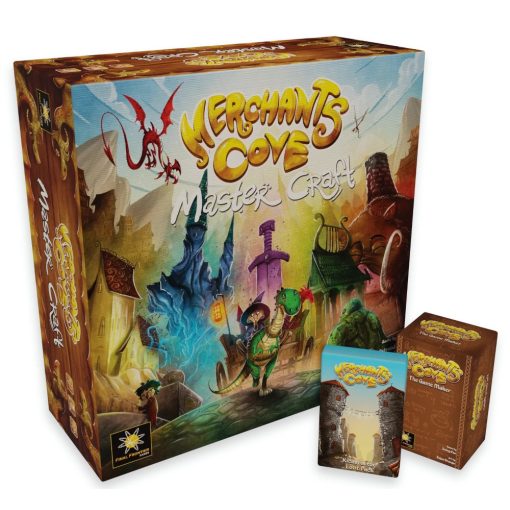 Merchants Cove: Master Craft (angol nyelvű) társasjáték kiegészítő +  KS Exclusive tartalom