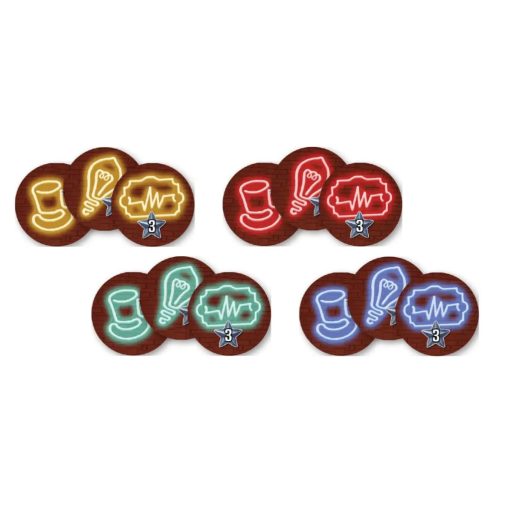 Nucleum: Neons promo  (angol nyelvű) társasjáték kiegészítő