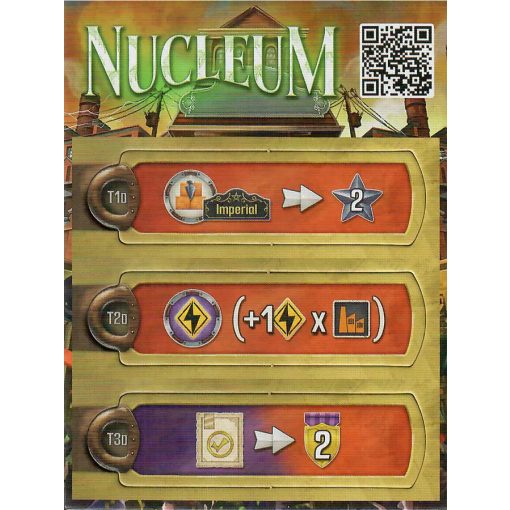 Nucleum: New Military Technologies Promo (angol nyelvű) társasjáték kiegészítő