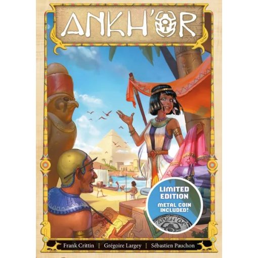 Ankh'or: A Nílus-völgy kalmárjai (angol nyelvű) társasjáték