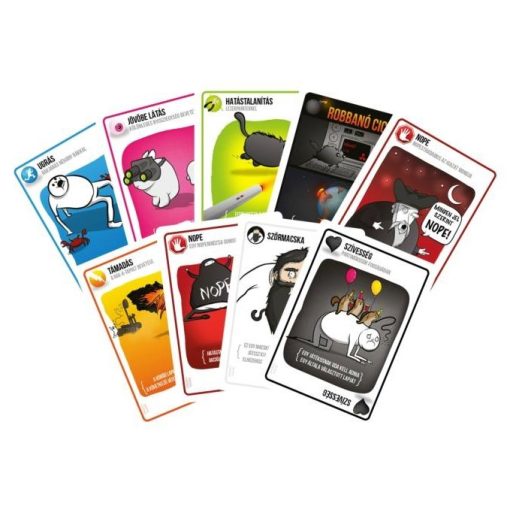 Robbanó cicák társasjáték