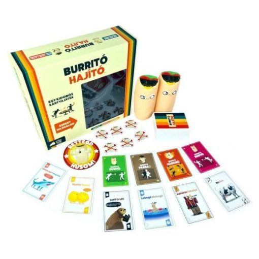 Burritó hajító társasjáték