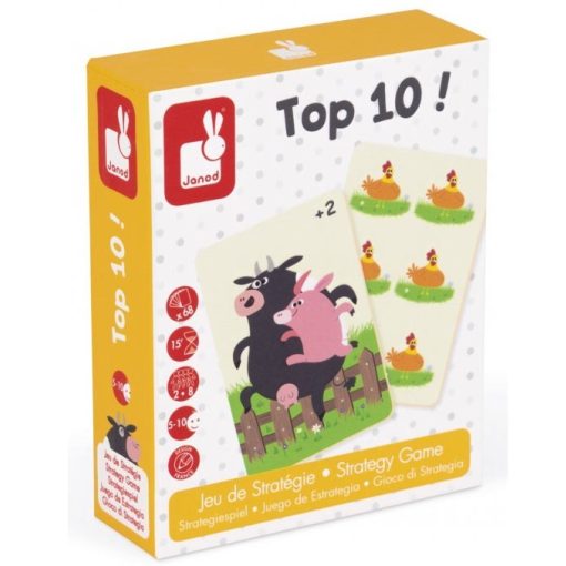 Janod TOP10 számolós - stratégiai társasjáték