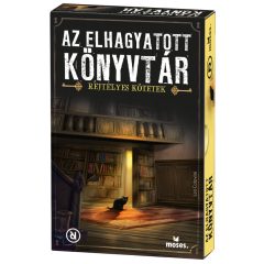 Az elhagyatott könyvtár szabaduló társasjáték