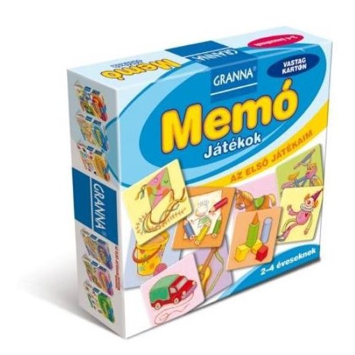 Az első játékaim Memó - Játékok társasjáték