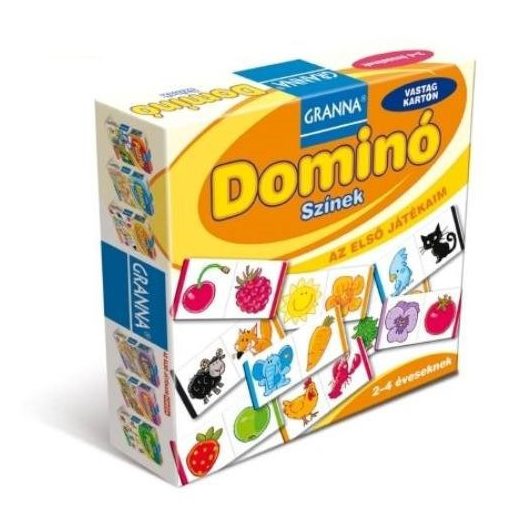 Az első játékaim Domino – Színek társasjáték