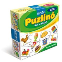   Az első játékaim Puzzlinó – Hol a párja? társasjáték