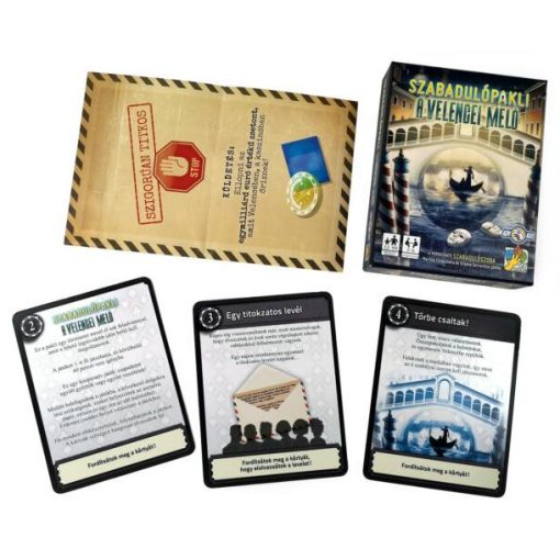 Szabadulópakli: A velencei meló társasjáték