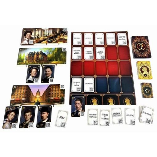 Bűnügyi krónikák: Egy évezred rejtélyei 1900 társasjáték