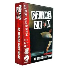   Crime Zoom: Nagyító alatt – Az utolsó kártyalap társasjáték