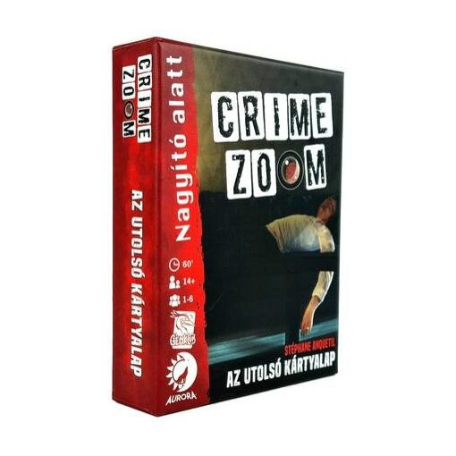 Crime Zoom: Nagyító alatt – Az utolsó kártyalap társasjáték