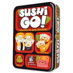   Sushi Go társasjáték + ajándék Szójaszósz promó lapok
