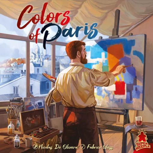 Colors of Paris társasjáték (angol nyelvű)
