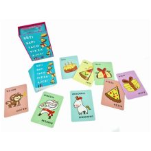 Süti, sapi, taco, pizza, ajcsi társasjáték